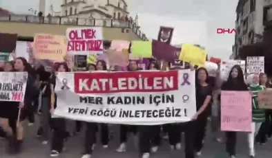 Bolu’da Kadın Cinayetleri ve Şiddete Karşı Protesto