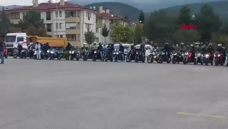 Motosikletliler, Kadın Cinayetleri ve Bebek Ölümlerini Protesto Etti